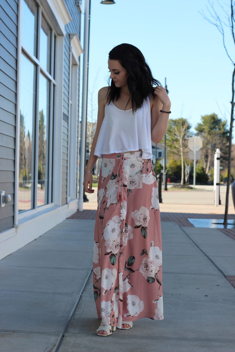 Floral Maxi Skirt