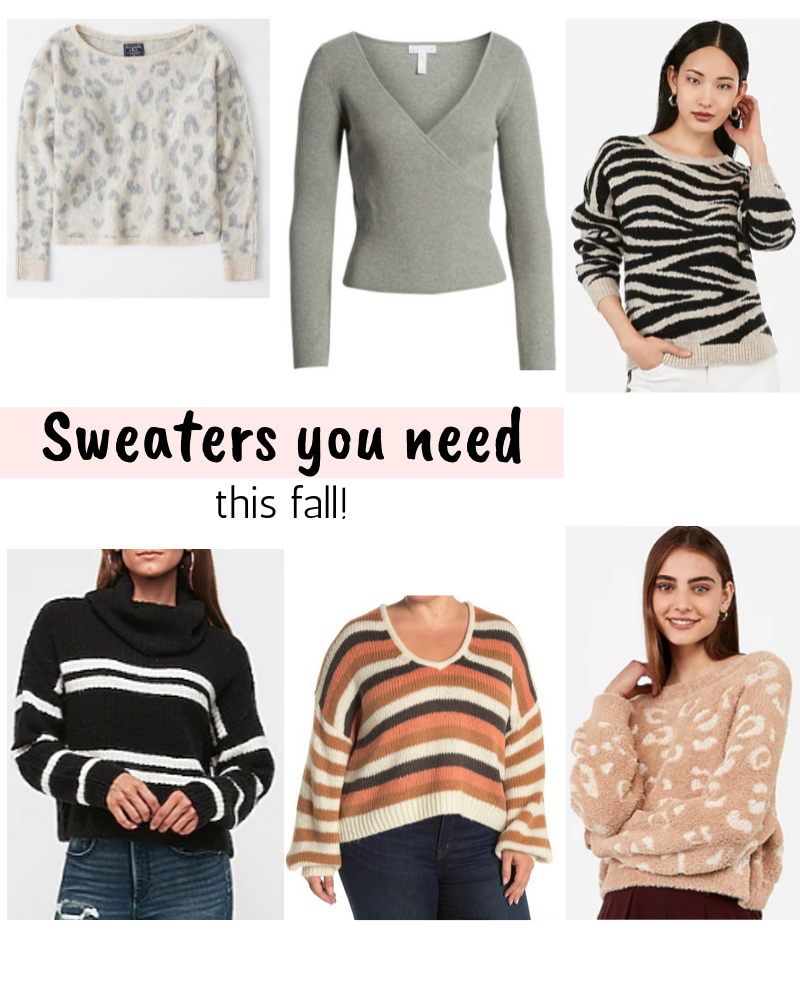 6 Sweaters You Need This Fall!